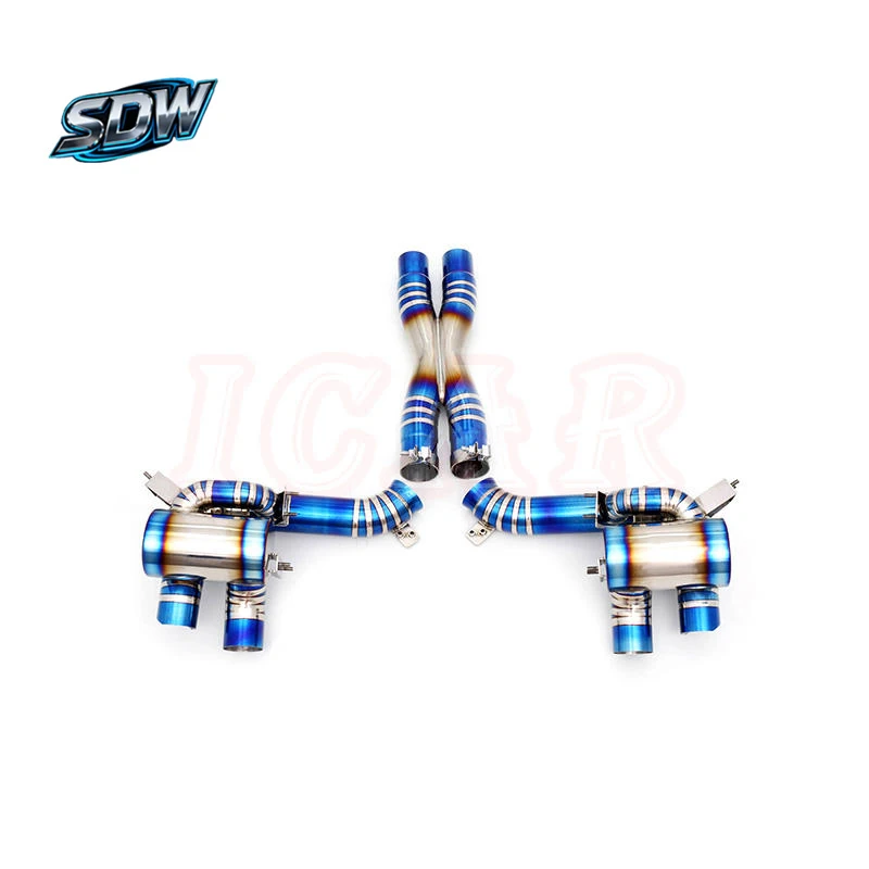 Malibu Equinox Cruze 2.0T Titanium Alloy Catback Exhaust System Performance Pipe Upgrade
