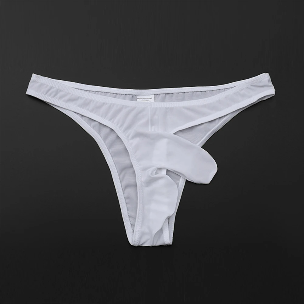 

Ultra Soft Men's Low Rise Bikini G String Underpants T Back Thong Underwear Cotton Black/White/Pink M/L/XL/2XL