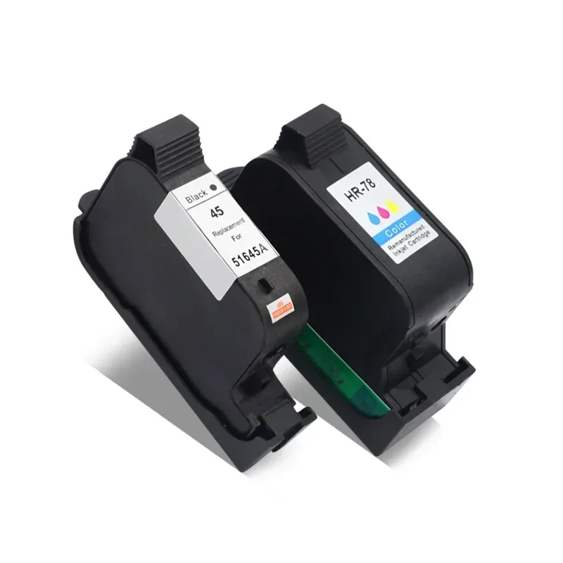 Compatible ink Cartridges For HP 45 78 deskjet 1220c 3820 3822 6122 6127 930c 932c 940c 950c printers For HP45 For HP78