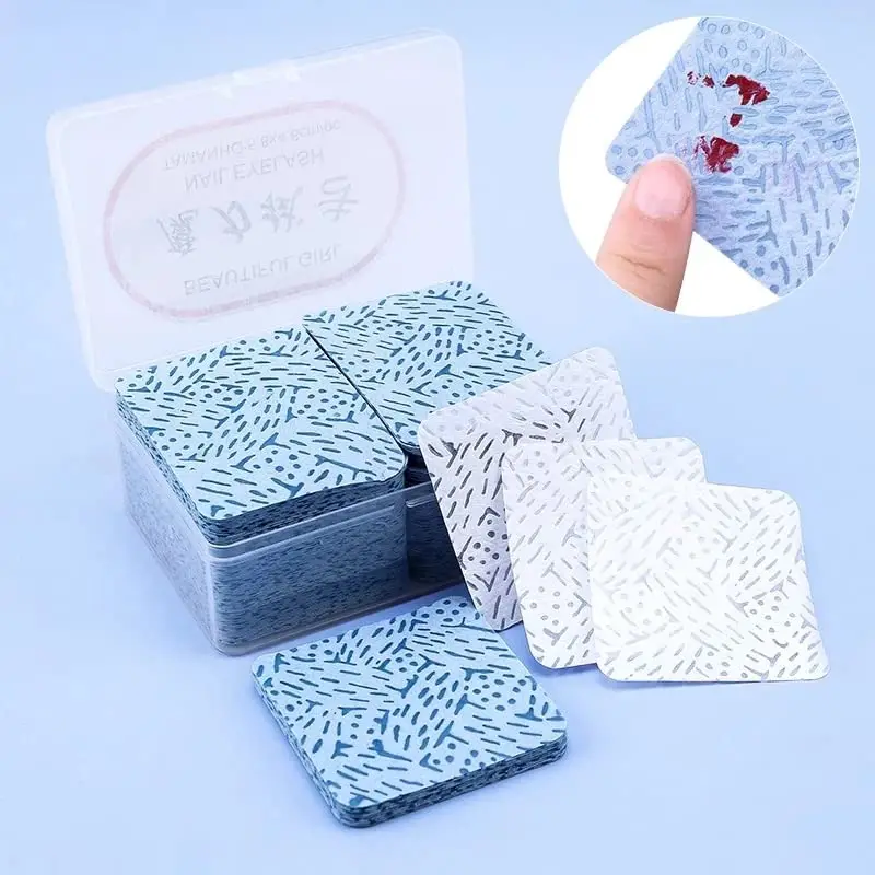 Lint Free Nail Wipes - Nail Polish Remover Pads Soft Absorbable Eyelash Extension Glue Cleaning Wipes