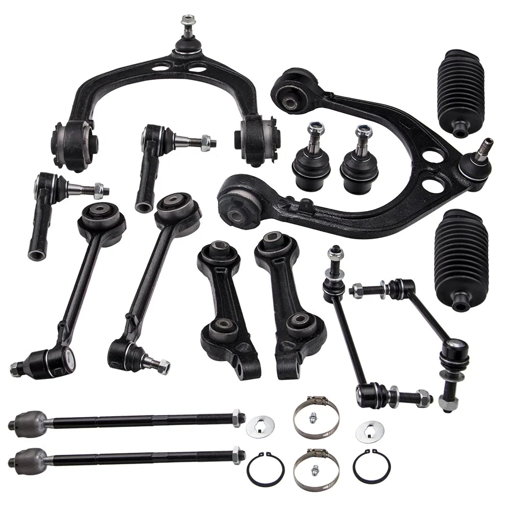 MaXpeedingrods 16pcs Suspension Kit Front Upper & Lower Control Arms  for Dodge Charger Challenger 2011-2014 RWD