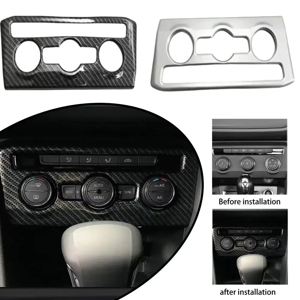 

Car decoration For VW Tiguan L2017- 2022 indoor Air condition adjustment cover frame trim K0X8