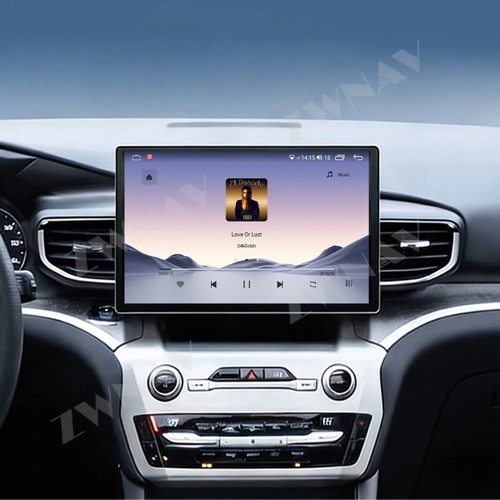 

Автомобильные аксессуары: автомагнитола с CarPlay и Android Auto, Android 14, для Ford Explorer 2021-2025, GPS-навигация, стерео, мультимедийный плеер