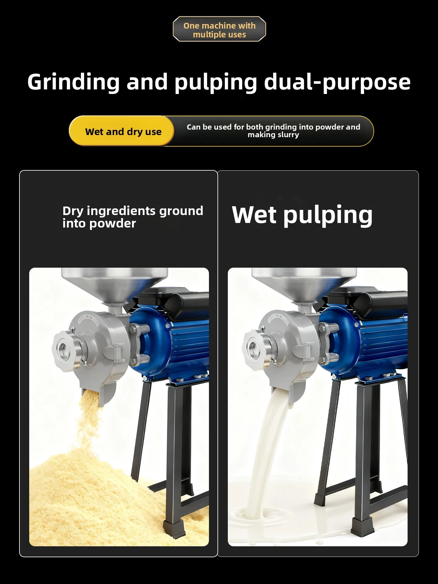 CX Commercial Mill Corn Mill Household Grain Mill for Breeding