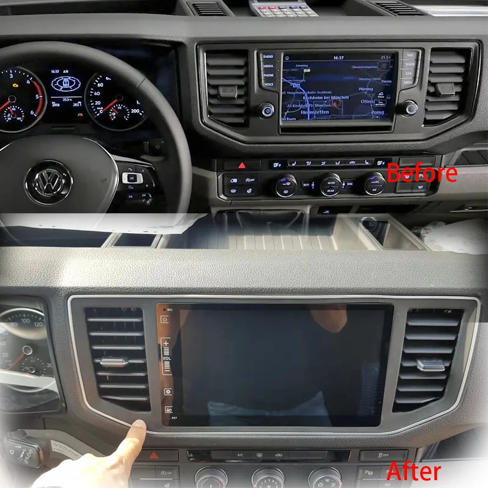 Car Android Stereo For Volkswagen Crafter VW Van Man TGE 2017 - 2021 Head Unit Multimedia Screen DVD Player Carplay Radio