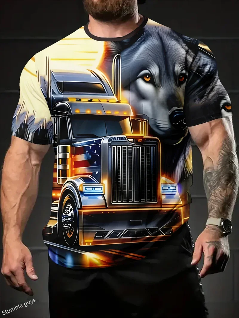 Bestseller Herren Sommer Übergrößen Anime T-Shirt Locker Geschnittenes Kurzarm-Shirt aus Weichem, Bequemem Stoff Übergroßes Jersey-Oberteil