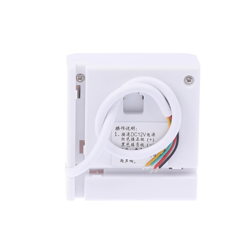 Timbre de puerta con Control de acceso de sonido, timbre de puerta con cable, DC 12V, timbre con cable Vocal, timbre de puerta de bienvenida, Kits de Control de acceso, 38