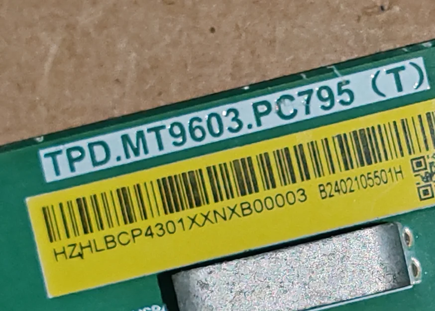 TPD.MT9603.PC795(T) 02T-D4900000022161 Материнская плата сетевого ТВ 4K WiFi, хорошо протестирована, физическое фото B2402105501H