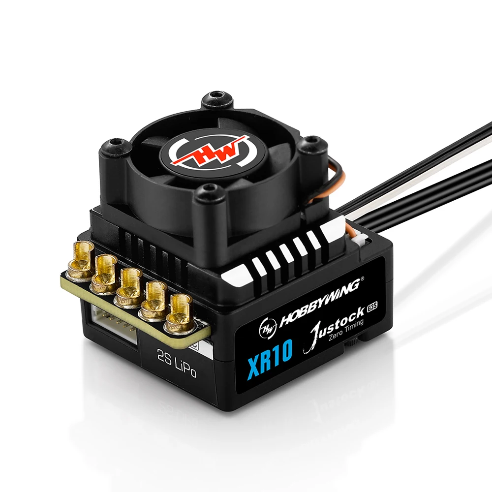 HobbyWing XERUN XR10 Justock G3S 60A Inductive Brushless Electric Adjustment/Motor Set Suitable for 1/10 RC Drift Cars