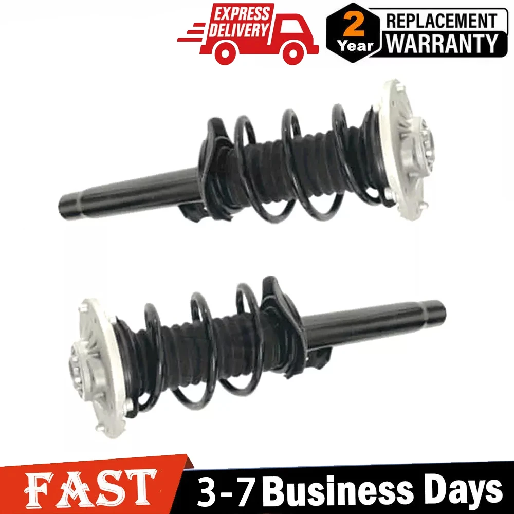 For BMW F30 F32 F33 F36 320i 328i 430i RWD 2x Front Shock Absorbers Struts  2014-