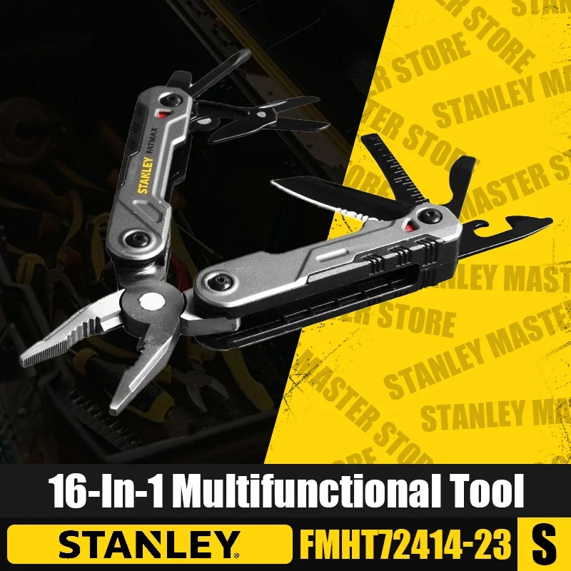 Stanley Fmht7241423 16-in1 Ferramenta Multifuncional Conjunto de Ferramentas de Mão Família Alicate Dobrável Panela Arquivo Faca Portátil