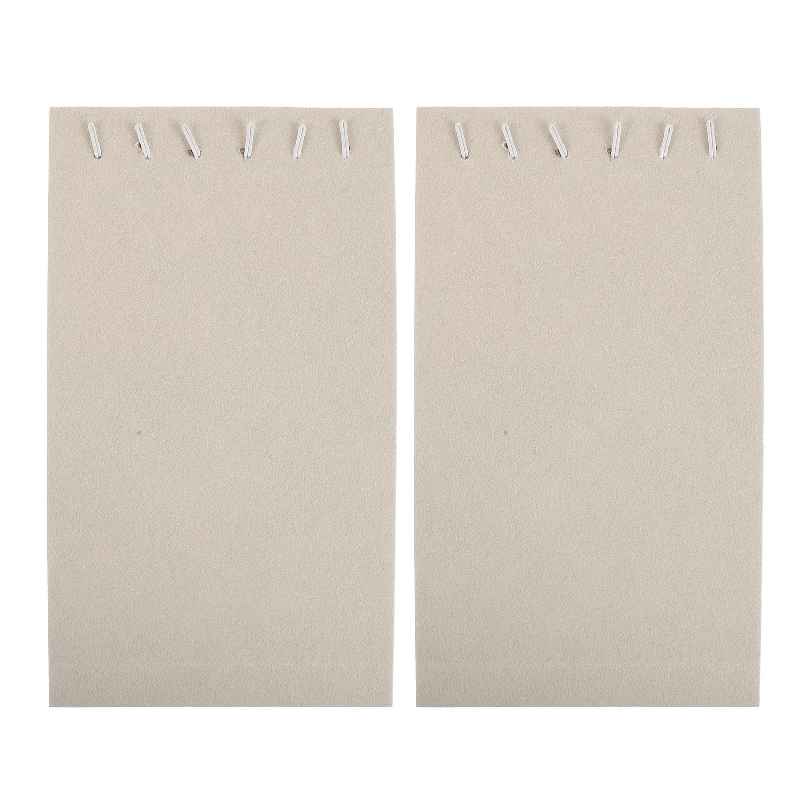 

2Pcs Jewelry Display Tray Insert Soft Fabric Organizer with Multiple Compartments Necklace Bracelet Earring Storage and Display