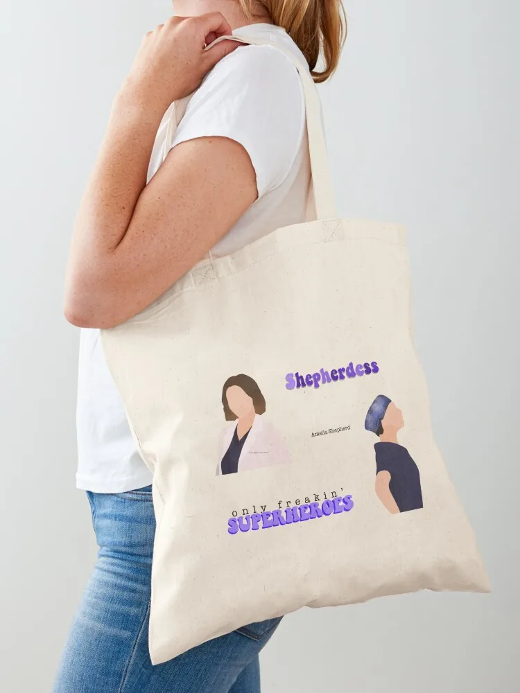 

Amelia Shepherd sticker pack Tote Bag hand bag ladies hand bags woman shopping bag handbag