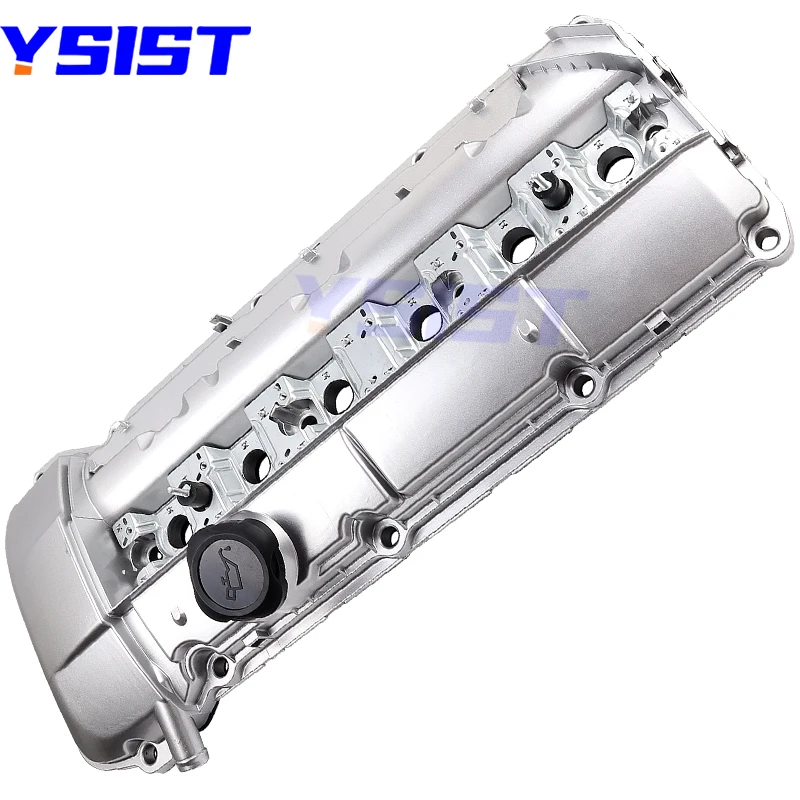 11121432928 Aluminum Engine Valve Cover for BMW M52/M54 2.5L 2.8L 3.0L E46 E39 E38 E53 Z3 E36 525i 528i 530i 323Ci 323i 325Ci