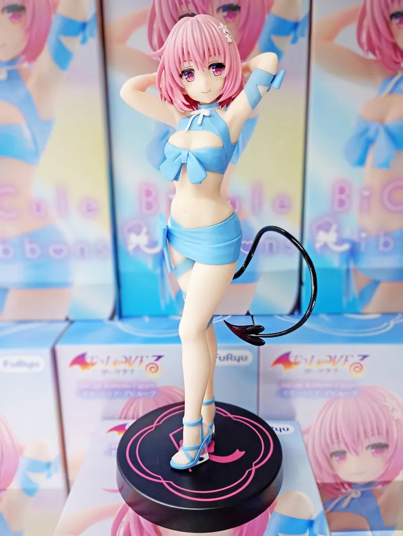 Authentic In Stock FuRyu BiCute Ribbons To Love-Ru Darkness Momo Belia Deviluke Prize Figure