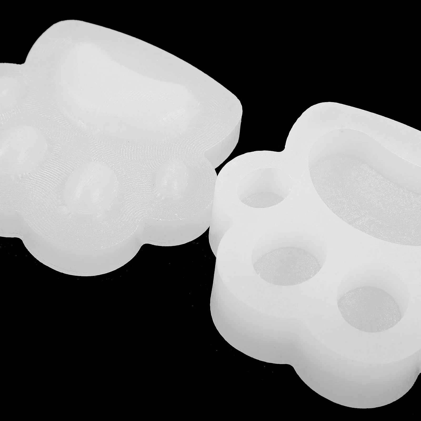 1Set Resin Crafting Mold Durable Portable DIY Tool for Layered Fabric Clay Crafts Practical Gift for Crafters