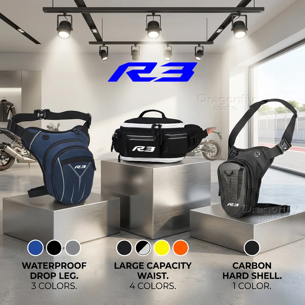 

For yamaha YZFR3 YZF-R3 YZF R3 2015-2023 2022 2021 2020 Motorcycle Leg Bag Waterproof Rider Waist Bag Cycling Bike Crossbody Bag