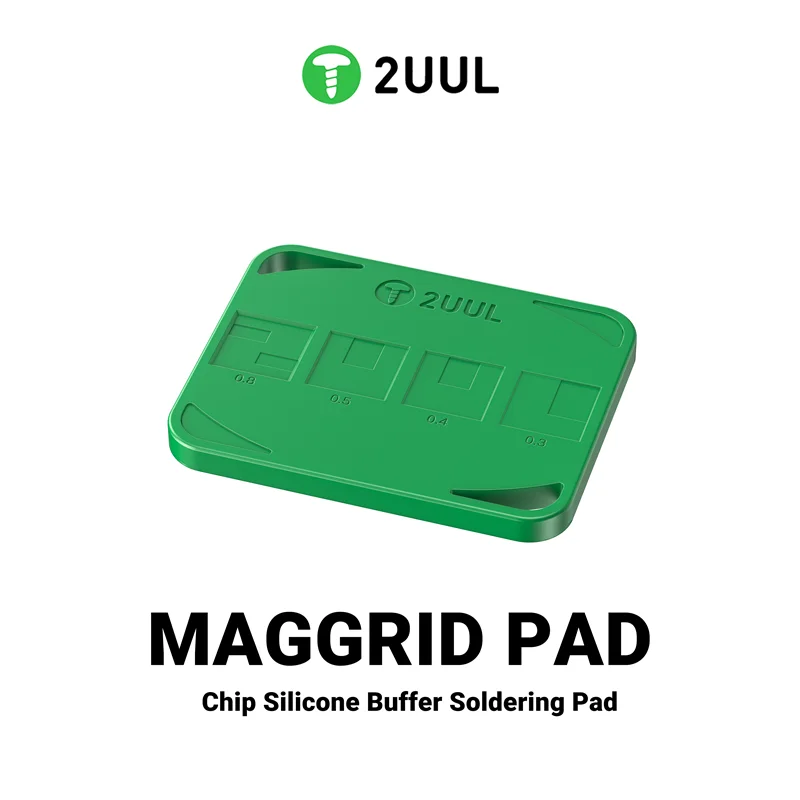 2UUL BH15 MagGrid Pad 곡선 범용 휴대 전화 용 내열성 CPU IC 납땜 BGA Reballing 실리콘 버퍼 매트