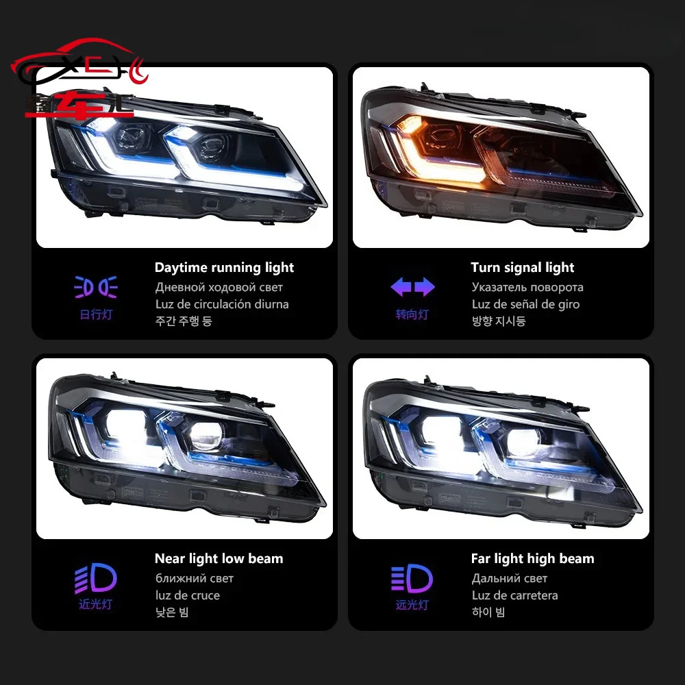 

Auto Parts Headlights For BMW X3 F25 2011-2013 latest Styling LED Daytime Lights Dual Projector Car Accesorios Modified