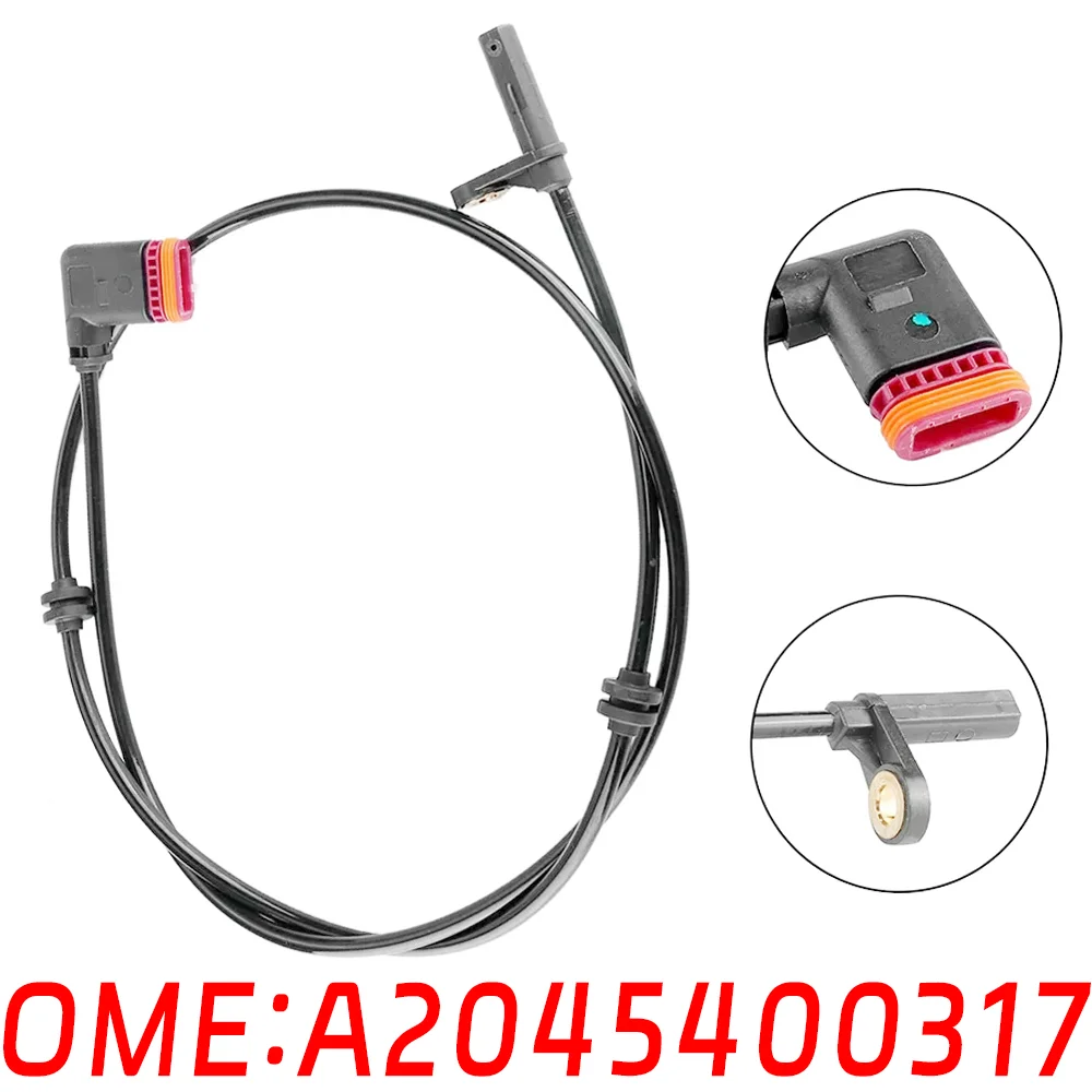 For Mercedes Benz A2045400317 A2049050100 ABS wheel speed sensor  W204 C180 C200 C220 C320 C350 C230 C300 auto parts speedline