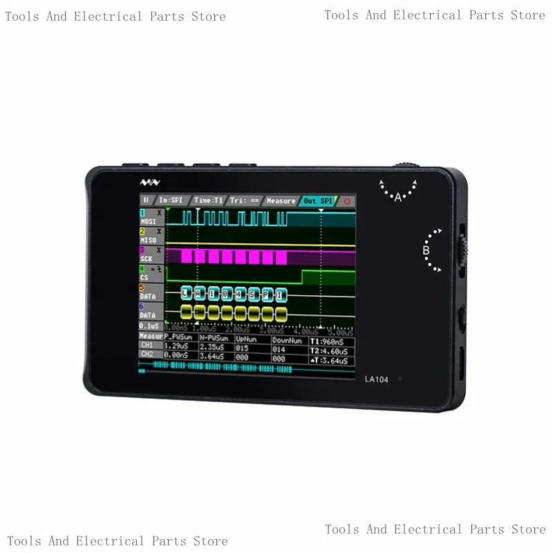 Logic Analyzer LA104 Four-Channel Bus Protocol Open Source 100MHz Sampling