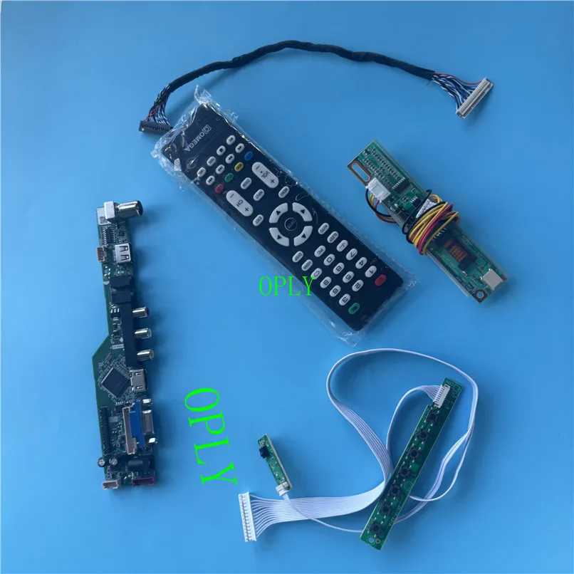 Controller Board USB VGA For B154PW02 V0/V2/V3/V1 1440x900 15.4