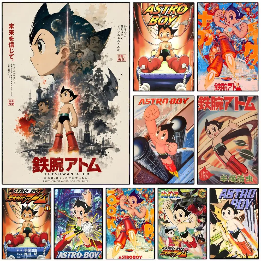 classic anime A-Astro Boy Poster Modern Home Decoration Interior Design & Contemporary Wall Art Collection