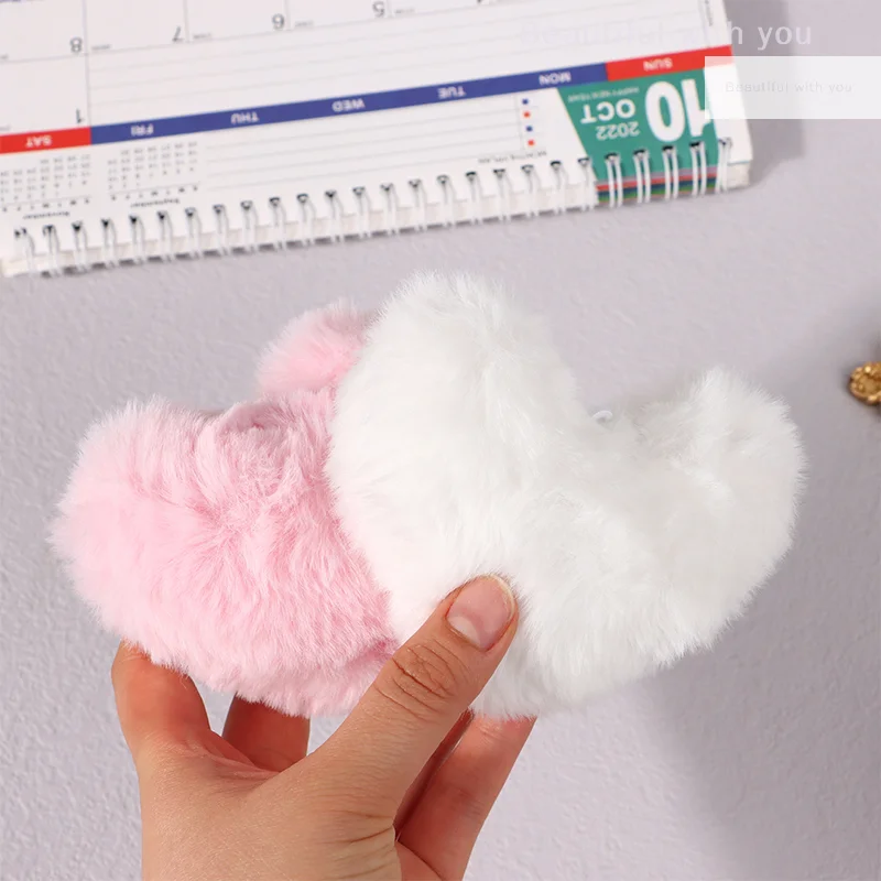 Nail Photo Background White/Pink Love Practice Cushion Foldable Hand Rest Pad Nail Equipment Soft Fur Nail Mat Photo Posing Prop