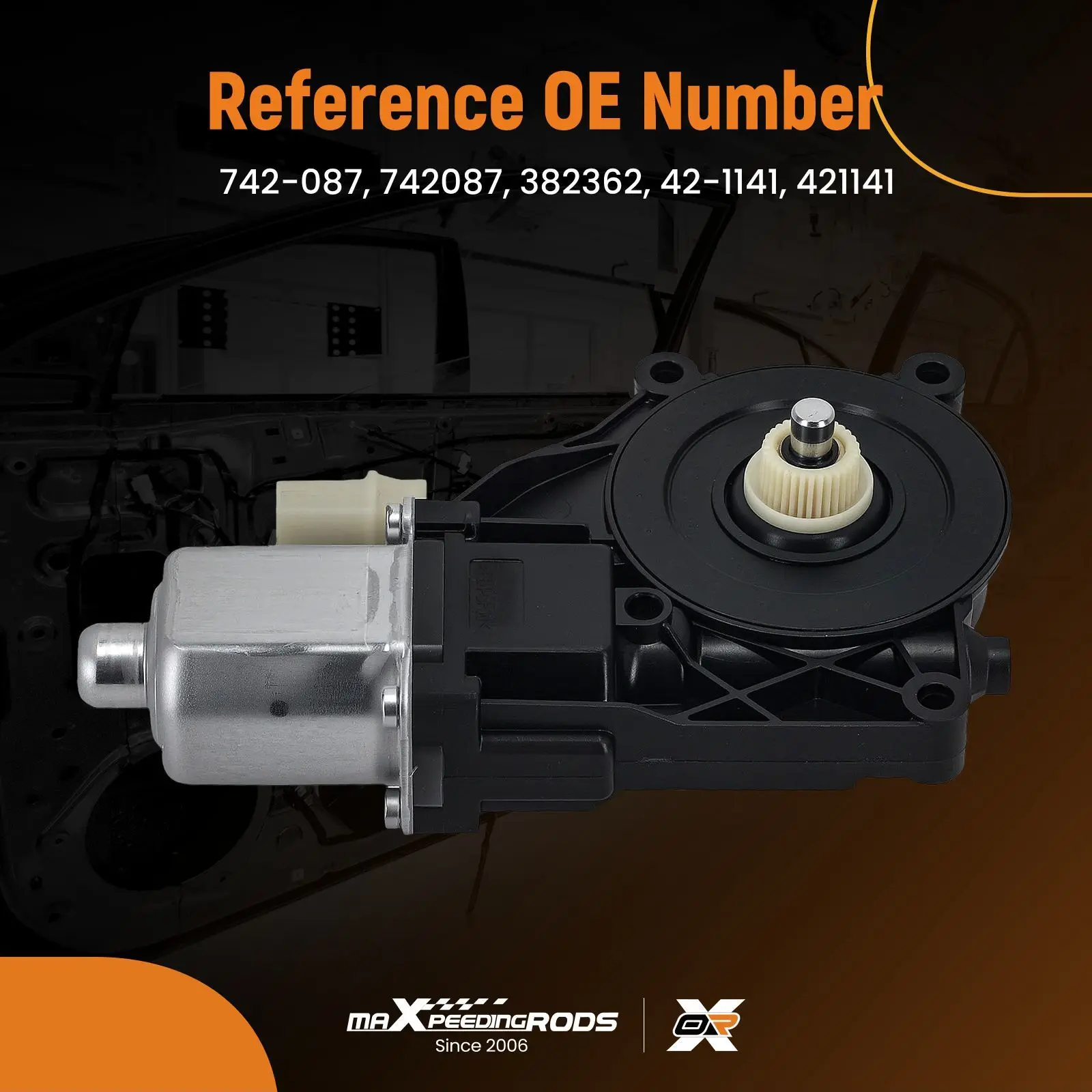 

Power Window Motor for Chevrolet Cruze 2013-2015 421141 Front Right Electric