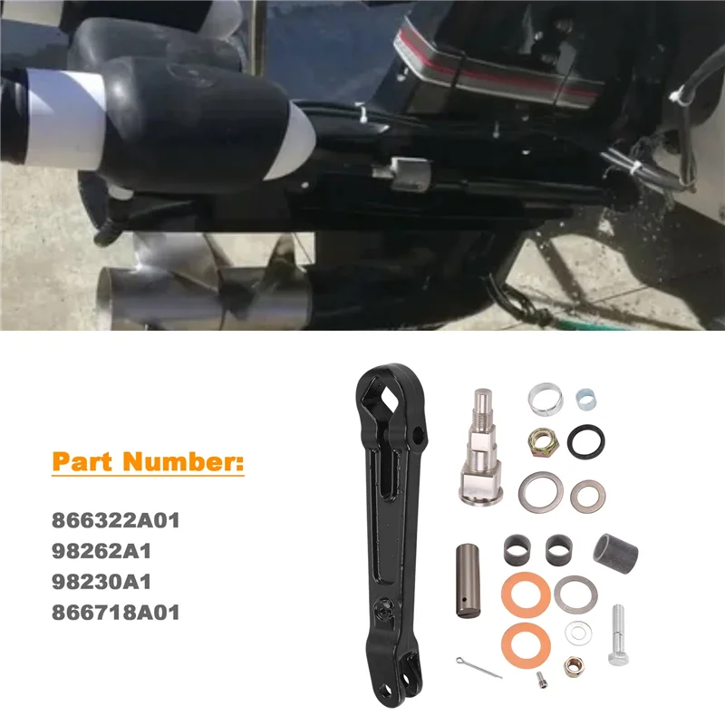 For Mercruiser Alpha One Gen 2 Upper Gimbal Steering Arm Shaft Pin 866322A01-X59A