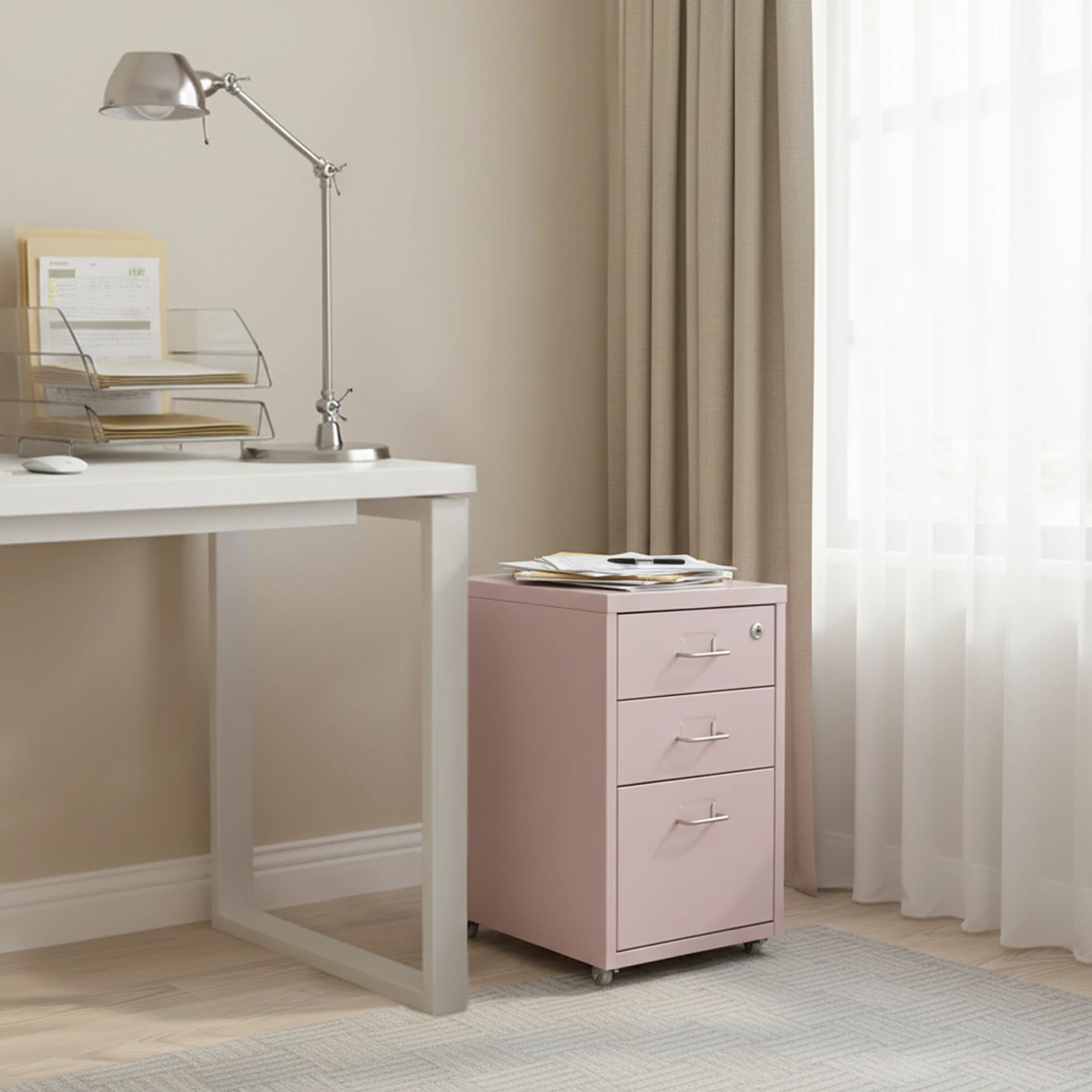 Hareketli 3 Katlı Dikey Dosya - Office Furniture Filing Cabinets incelemesi ve fiyatı