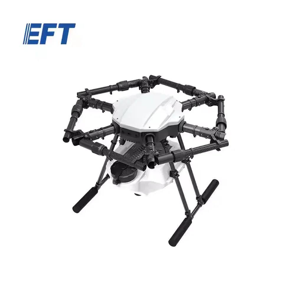 إطار طيران بنظام رش قابل للطي بستة محاور EFT E616P.