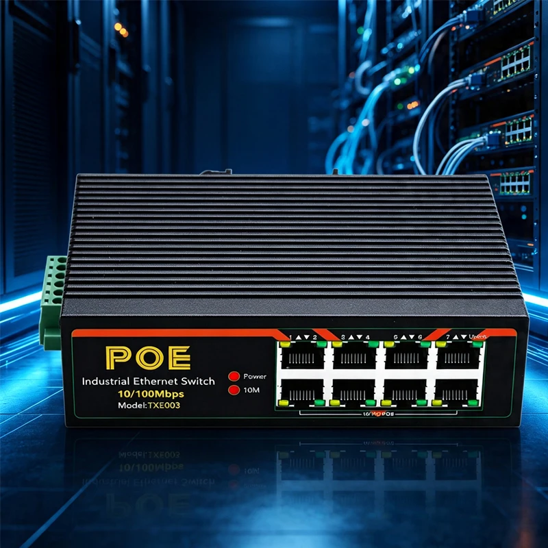 Ethernet Switch 8 Port - Internet Splitter Adapter 8 Port Video