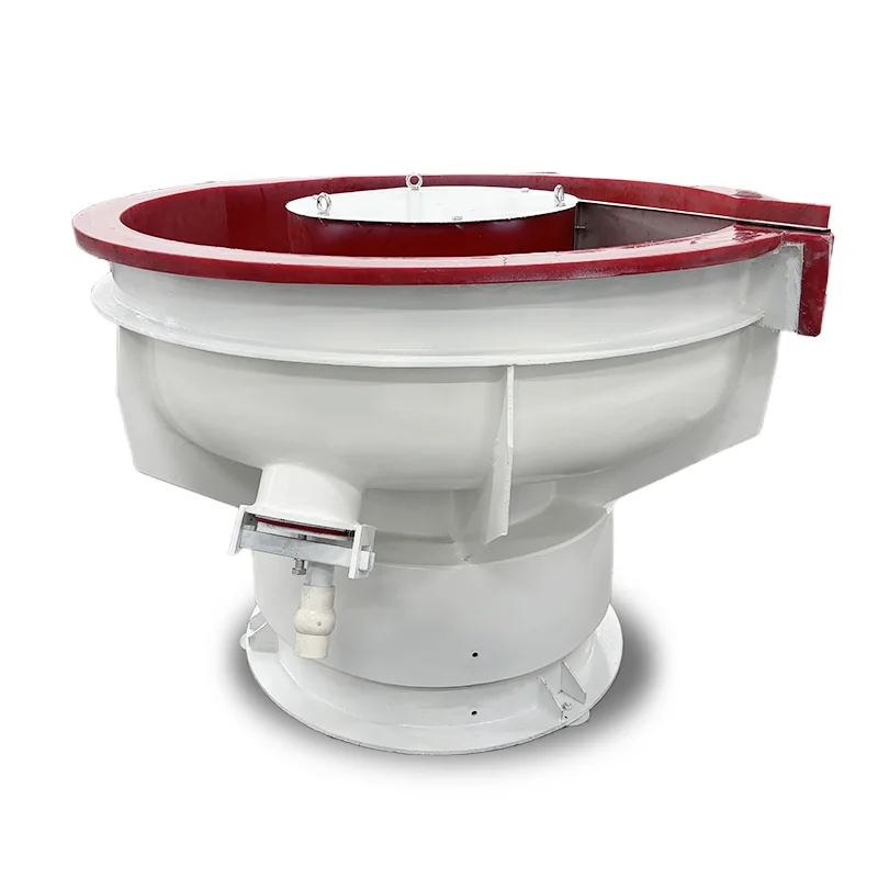 High-Efficiency Compact 24  Automatic Metal Parts Finishing Equipment Vibratory Polishing Machine Motor Energy Saving Remote
