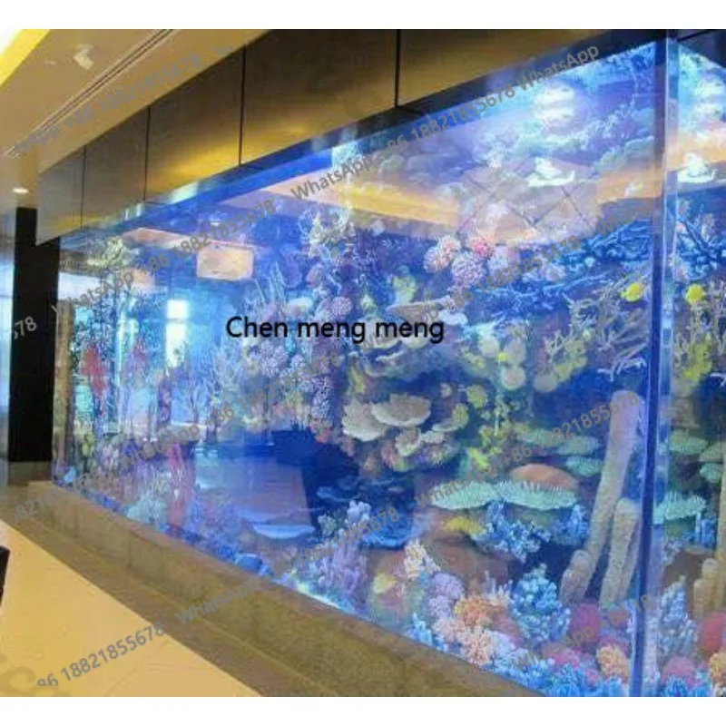 Large ultra clear Glass Acrylic Aquarium Fish Tanks Aquarium tank Fish 500 Gallon Large Fish tank Glass