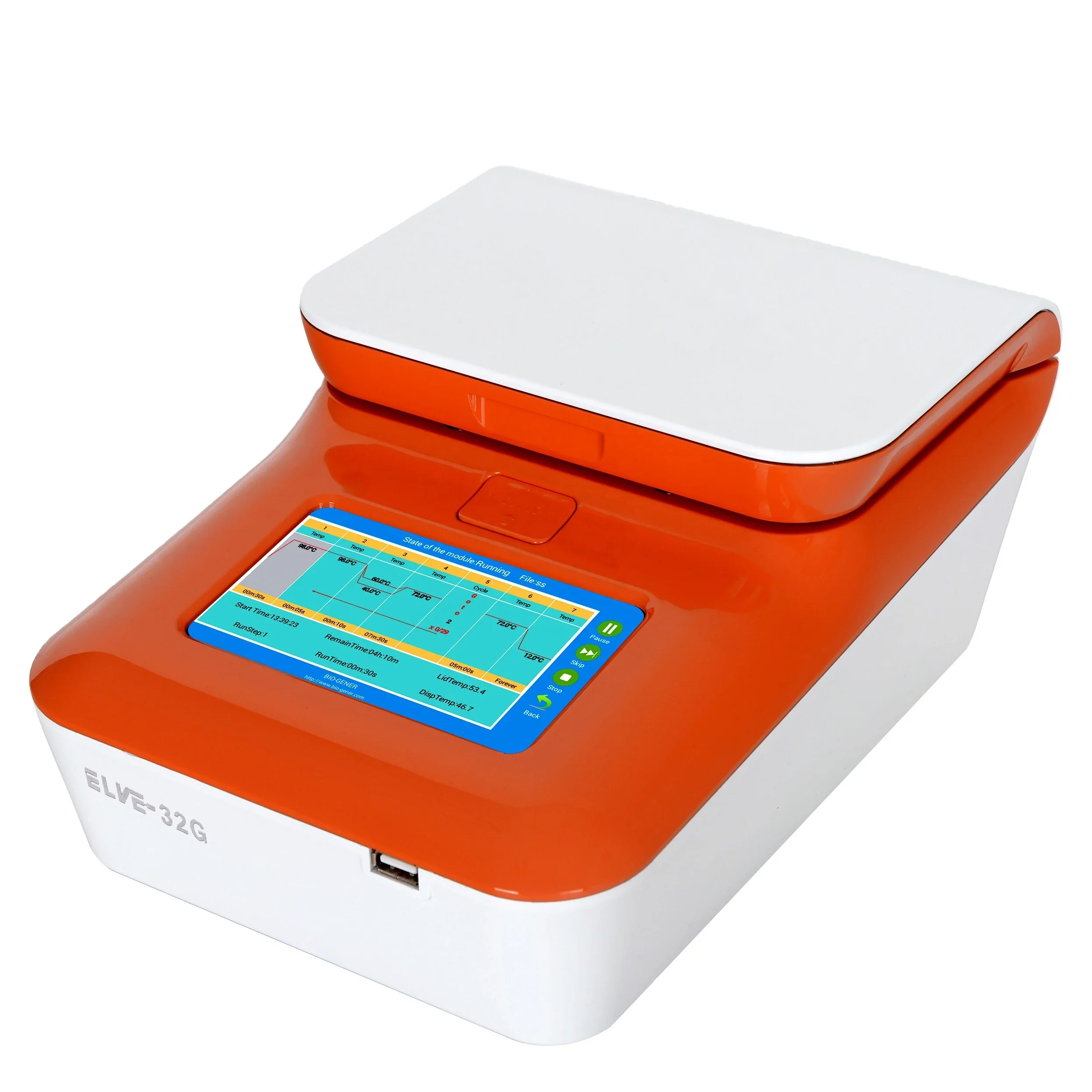 Economical Laboratory 16 32 Well Gradient PCR DNA Amplification And Sequencing Machine Thermal Cycler