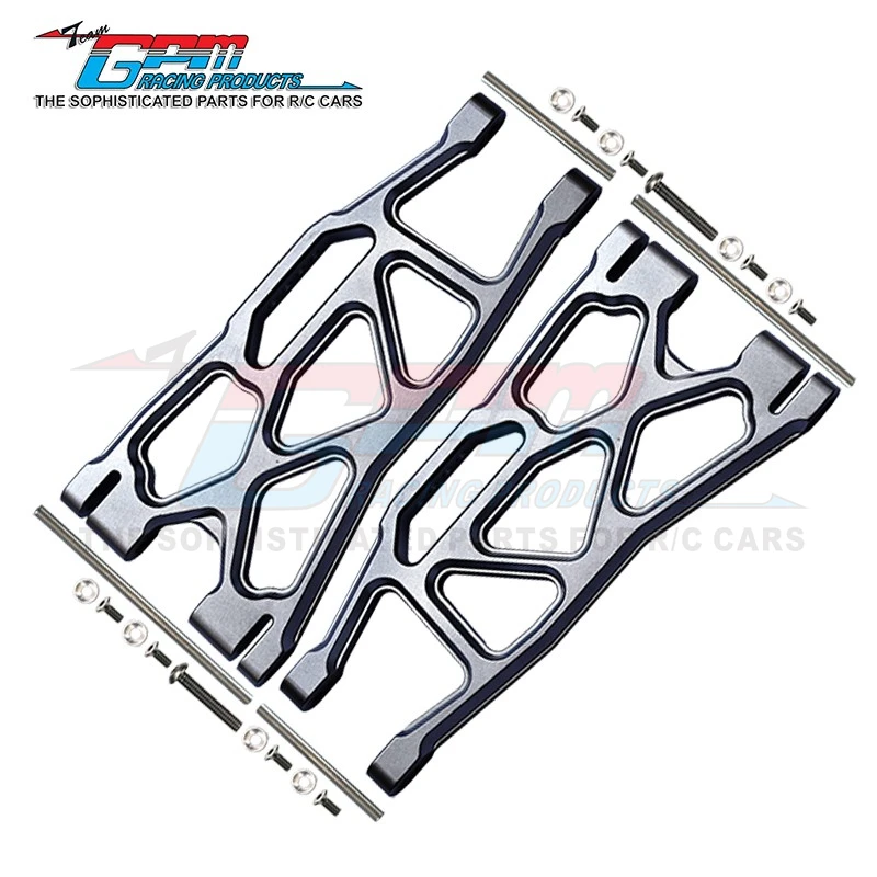 GPM Aluminium Depan/Belakang Universal Lengan Bawah untuk TRAXXAS X-MAXX 1/5 8S 1/6 PRO SCALE XM055F/R # 7731
