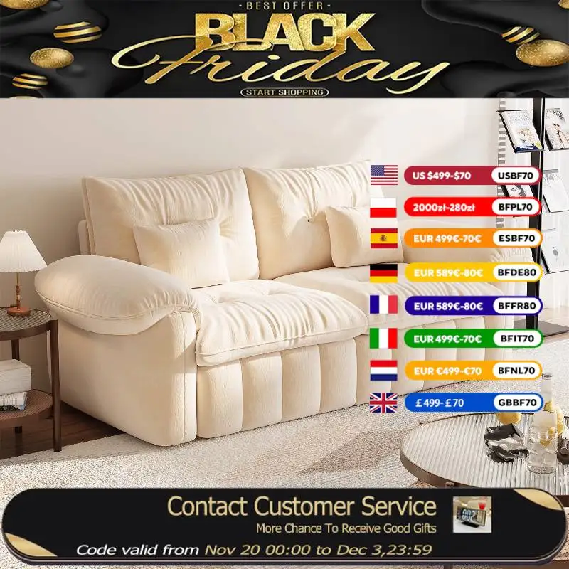 

Beige Luxury Living Room Sofas Designer European Recliner Lounge Sofa Bed Bedroom Loveseat Modern Sofa Wohnzimmer Furniture Home