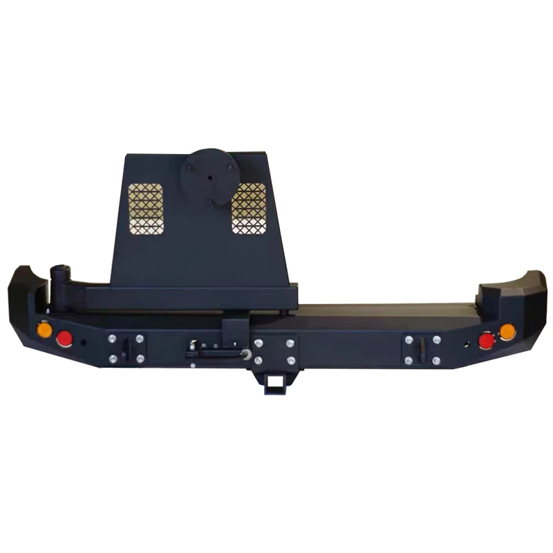 

Высококачественный задний бампер из железа с кронштейном для запасного колеса, защитная противоударная балка для FJ Cruiser