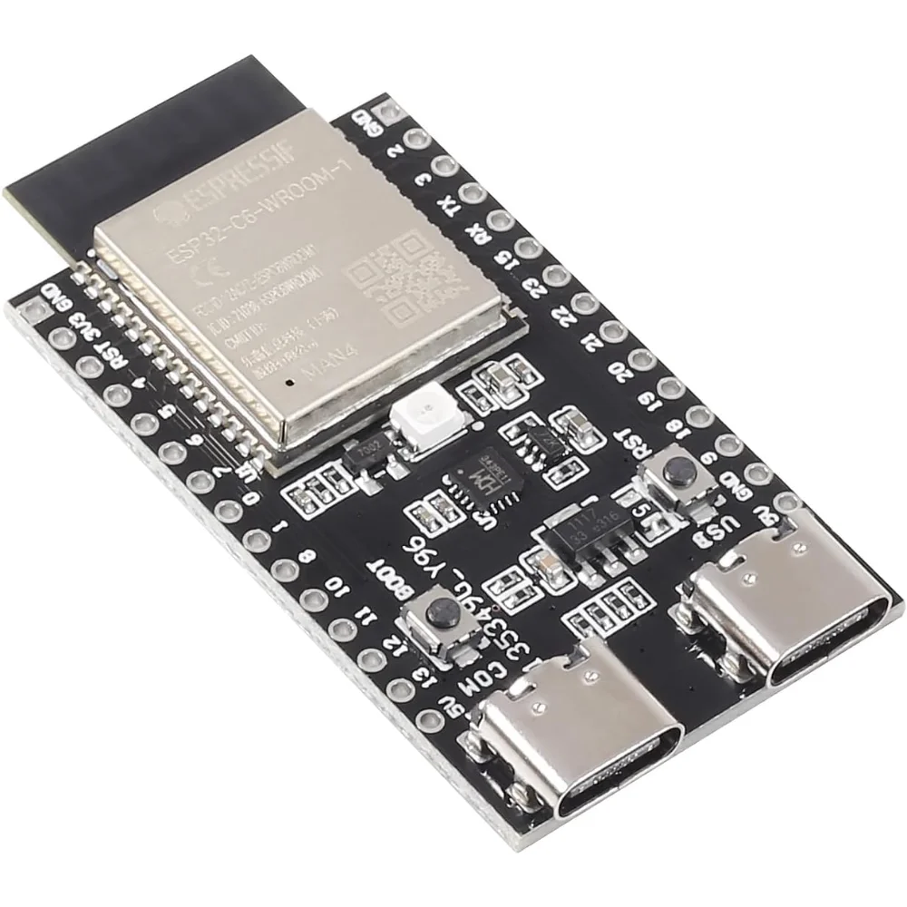 مجلس تطوير ESP32-DevKitC |   ESP32 32D WiFi + وحدة بلوتوث |   مشاريع إنترنت الأشياء والتكنولوجيا اليدوية |   متوافق مع Arduino IDE وAWS