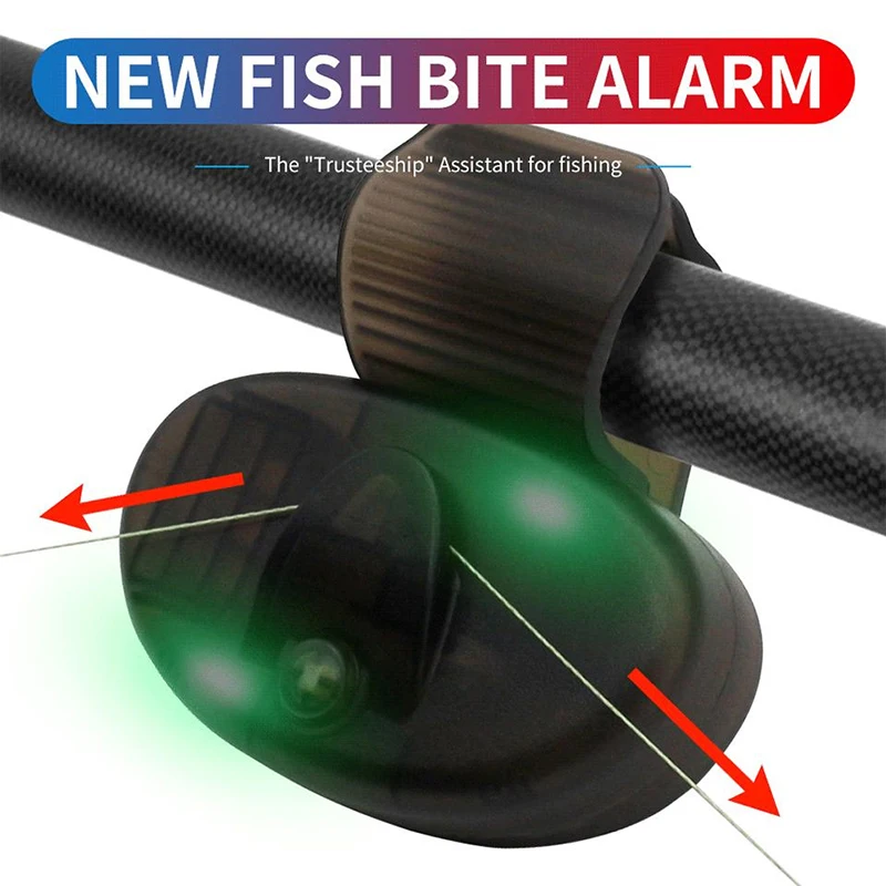 Multifunctional Fishing Alarm New Product Cross-border Electronic Sea Rod Alarm Night Fishing Smart Flashing Light Alarm In Stoc