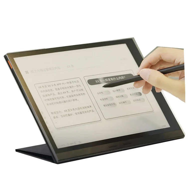 10.8/10.3 inch E-reader Chinese Ebook Readers with stylus cheap e-ink notebook tablet Android OS with writing capacity