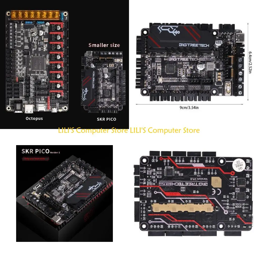 

A52B 3D Printer Voron 0 Control Board SKR PICO V1.0 TMC2209 ARM Cortex-M0+ RP2040