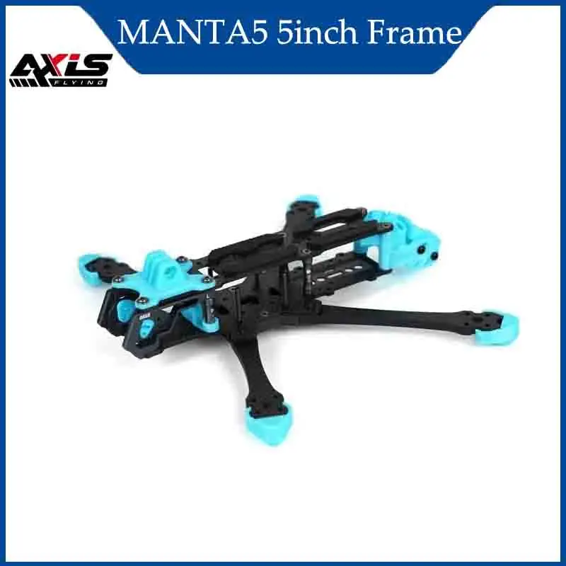 

Axisflying MANTA5 5 дюймов 238 мм FPV Freestyle Ture X/DeadCat DC Тип рамы для O3 Air Unit Accesorios RC