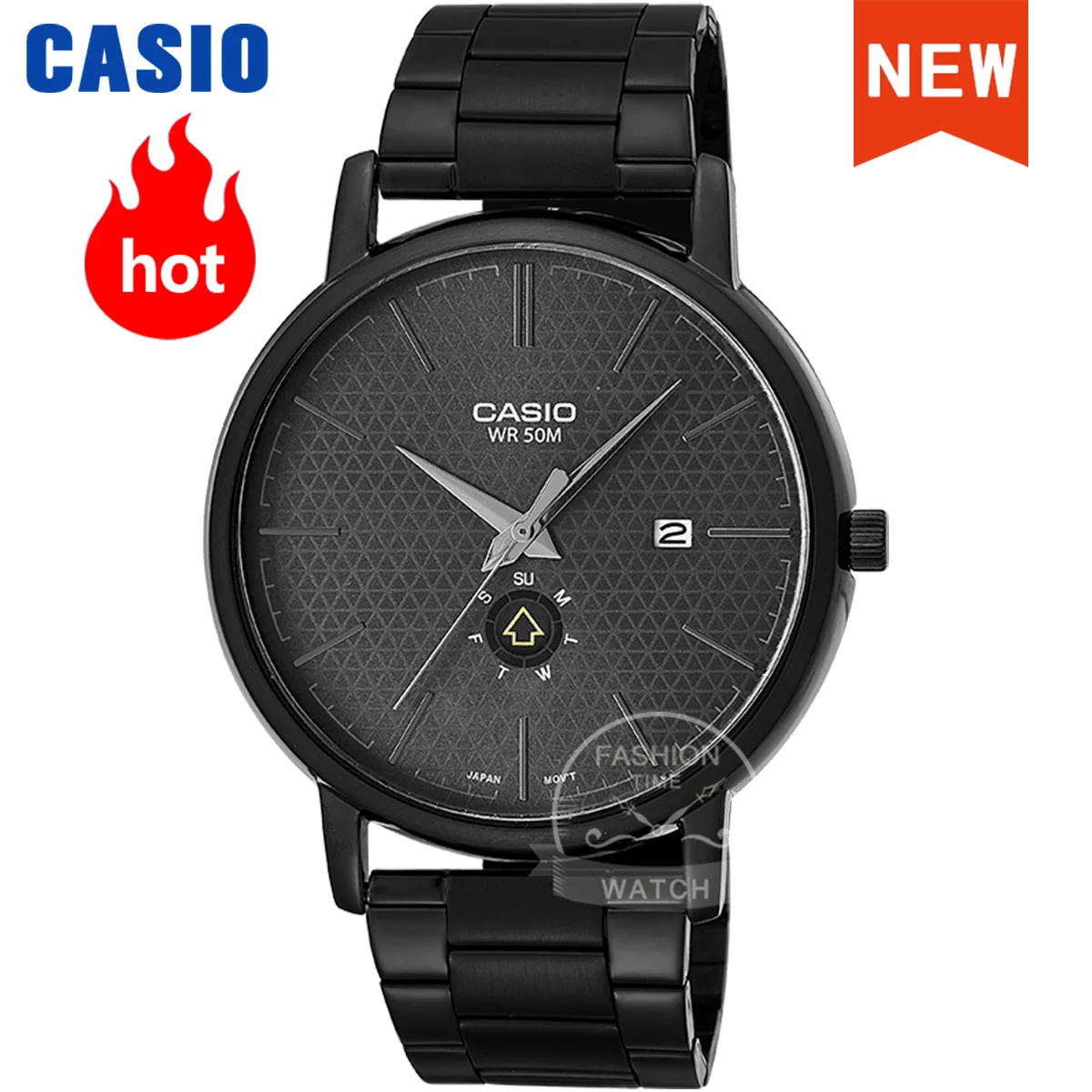 

Часы Casio Большой циферблат Простой указатель Кварцевые часы relogio masculino Специальные предложения стили