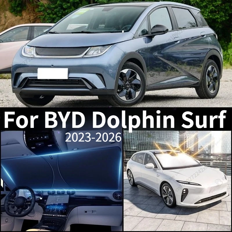 

Сетчатый солнцезащитный козырек на лобовое стекло для BYD Dolphin Surf Series 2023-2026, Автомобили, Запчасти и аксессуары, Солнцезащитные козырьки на лобовое стекло