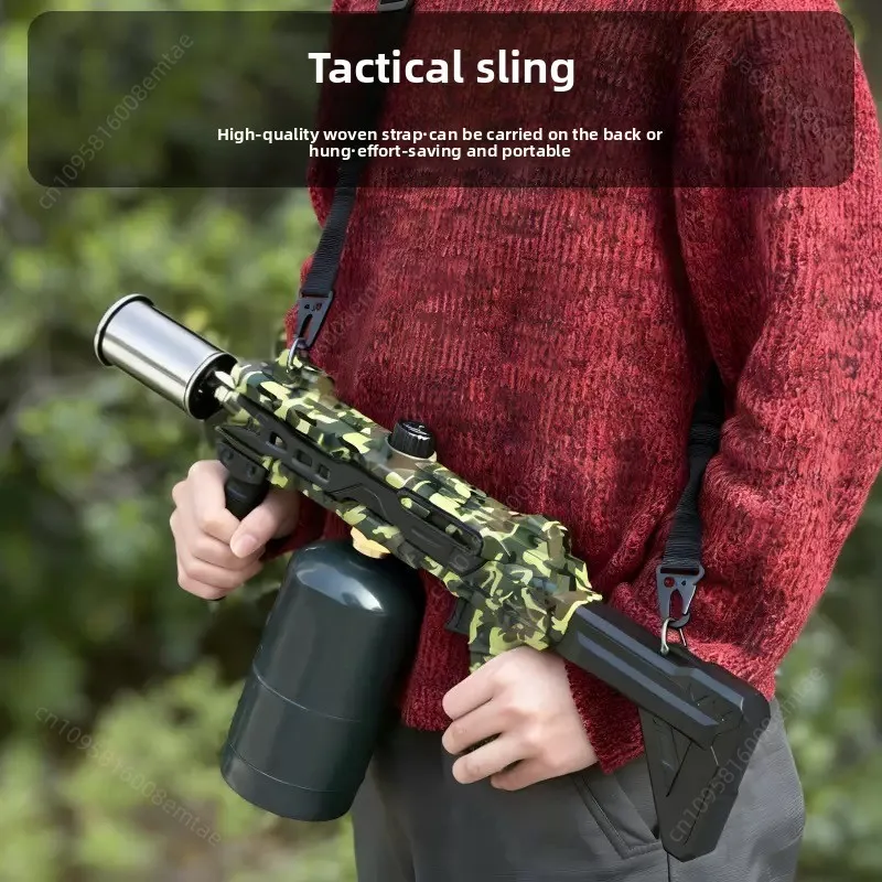 2026 new Outdoor Garden Tools BBQ Handheld Large Caliber Fierce Fire Spray Gun Card Portable Fire Gun Smoking Accessories