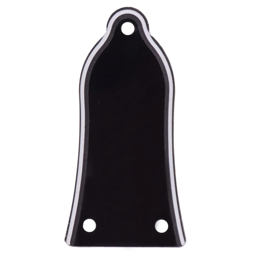 3 Holes 3Ply Guitar Bell Truss Rod Cover PVC Truss Rod Cover 2.5mm Electric Guitars Replacement Accessories