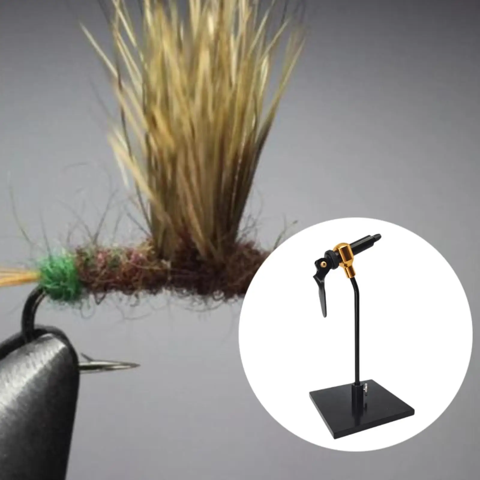 

Fly Tying Vise Professional Easy to Use Beginners Fishing Accessory Portable