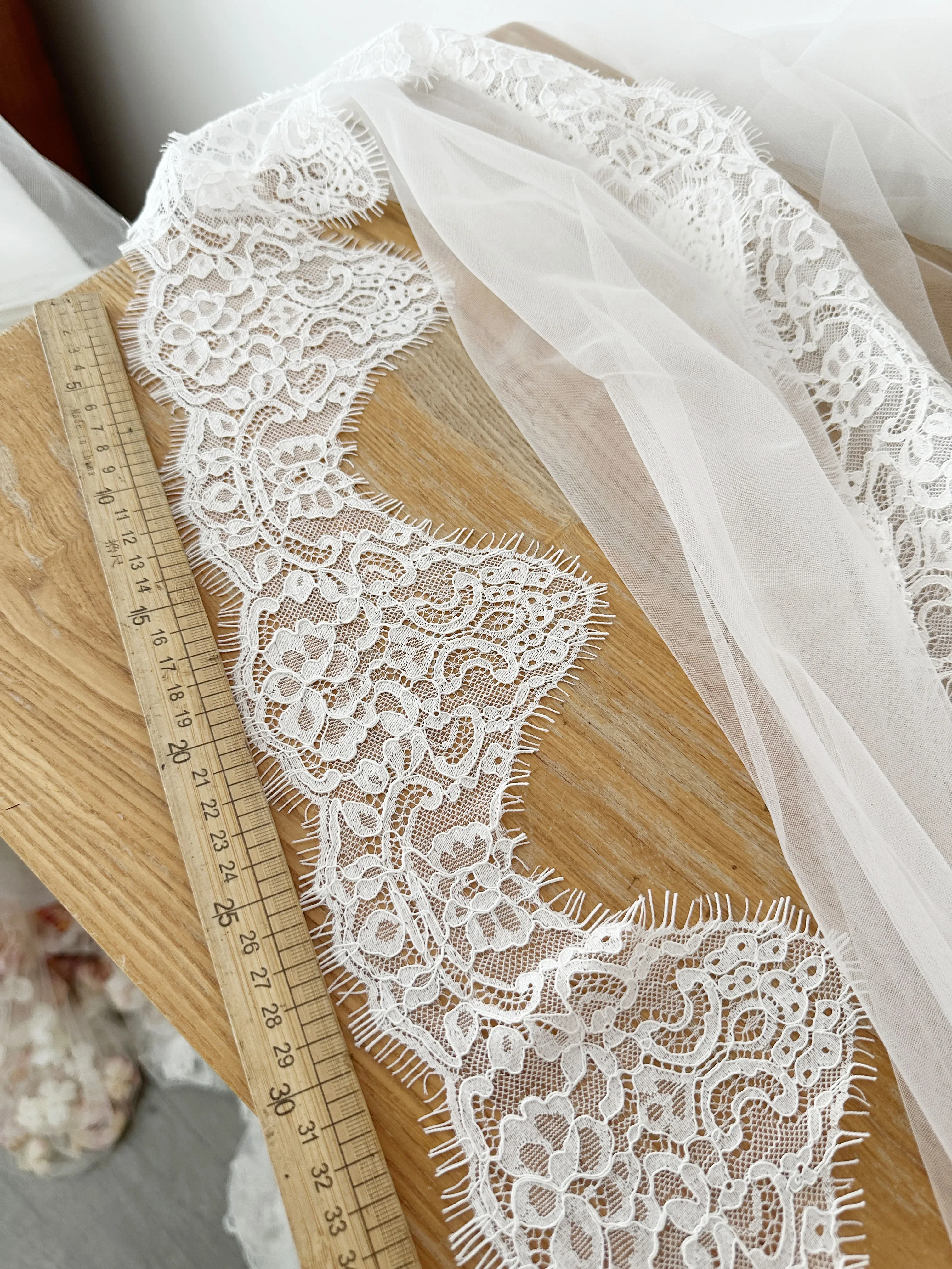 3 M Away High Quality Single Soft Texture Eyelash Car Accessories, Handmade Clothing for Wedding Dresses, Headbands and Dresses